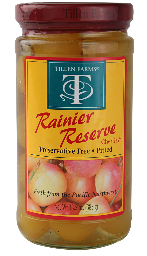 Tillen Farms Rainier Reserve Pitted Cherries