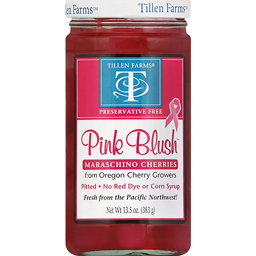 Tillen Farms Cherries, Maraschino, Pitted 13.5 Oz