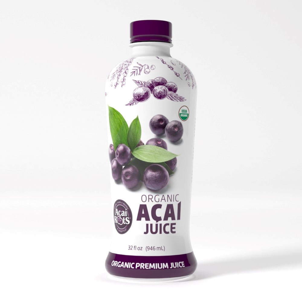 Acai Roots Organic Premium Juice, 32 Fl Oz