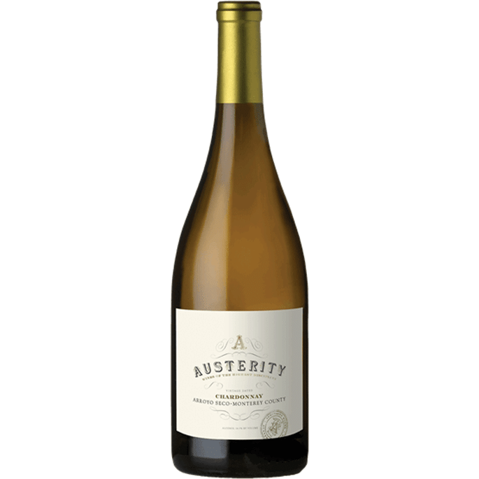 Austerity Chardonnay, Arroyo Seco, 2013 Vintage Dated 750 Ml