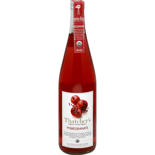 Thatcher's Artisan Liqueur, Organic, Pomegranate