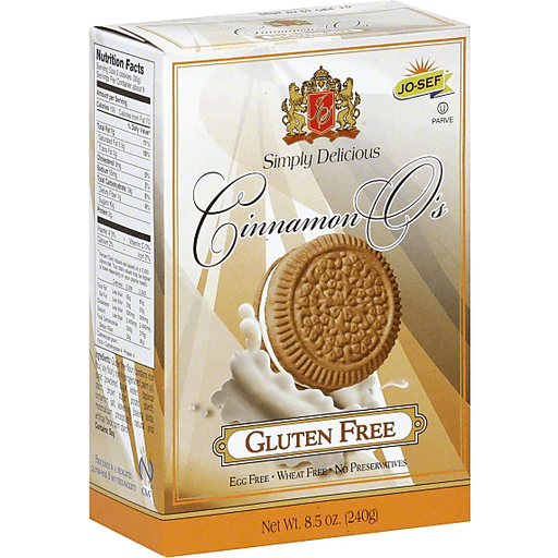 Jo Sef Cookies, Cinnamon O's, Gluten Free