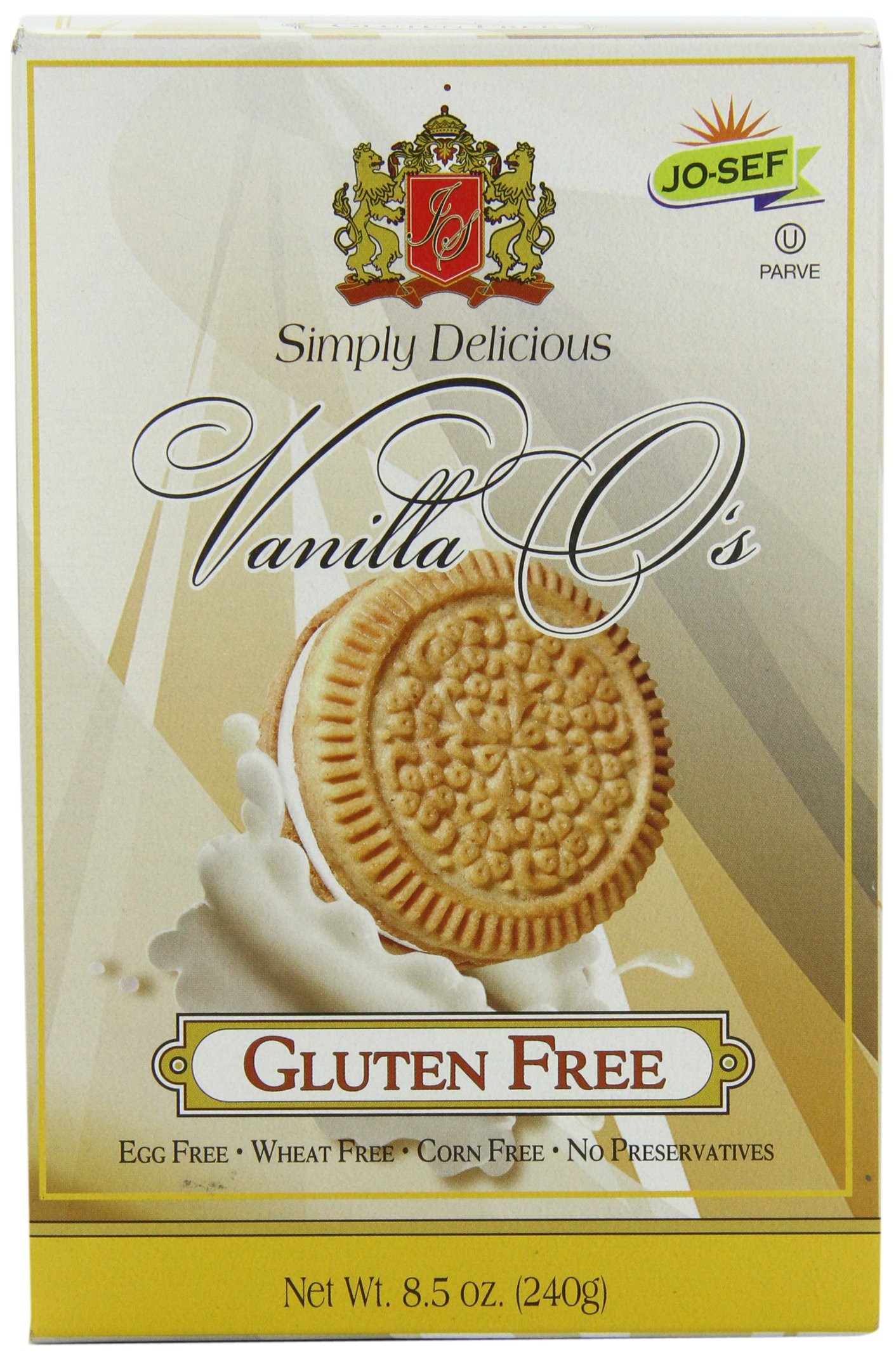 Jo-Sef Cookies, Vanilla O's 8.5 Oz