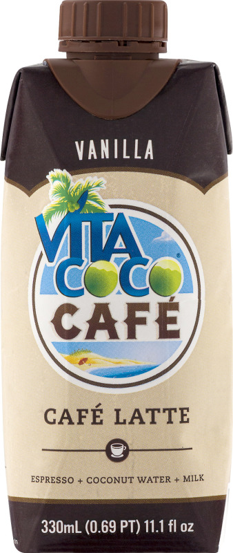 Vita Coco Cafe Latte, Vanilla 11.1 Oz