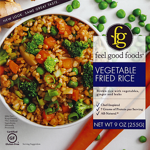 Feel Good Foods Vegetable Fried Brown Rice With Ginger And Leeks