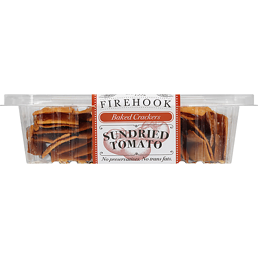 Firehook Crackers, Baked, Mediterranean, Sundried Tomato 7 Oz