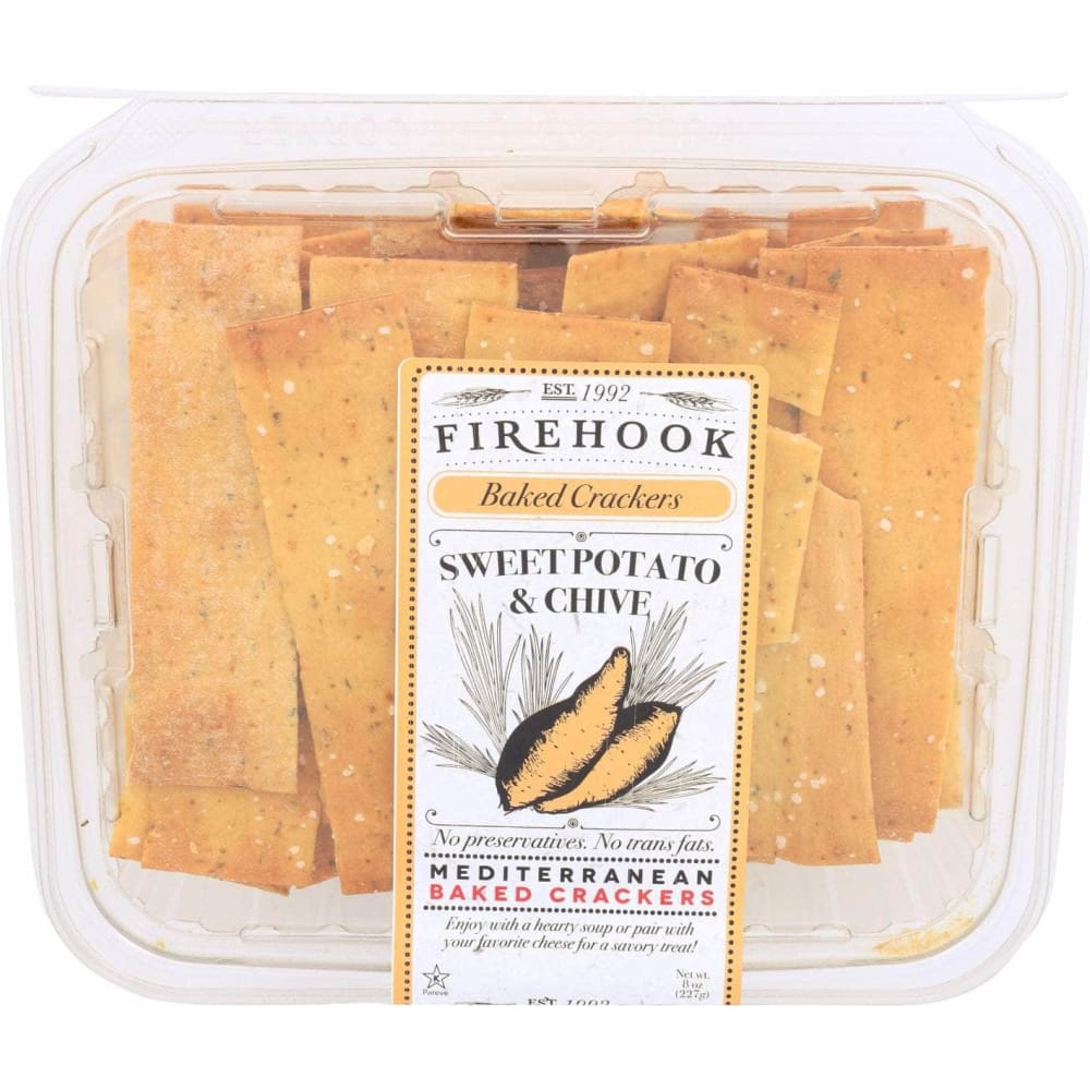 Firehook Baked Crackers Sweet Potato & Chive