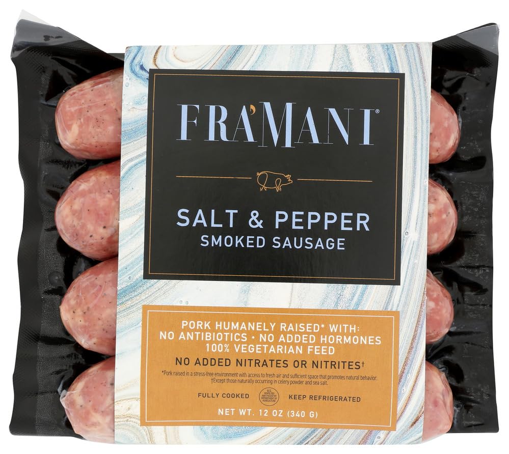 Fra'Mani Salt Pepper Pork Sausage