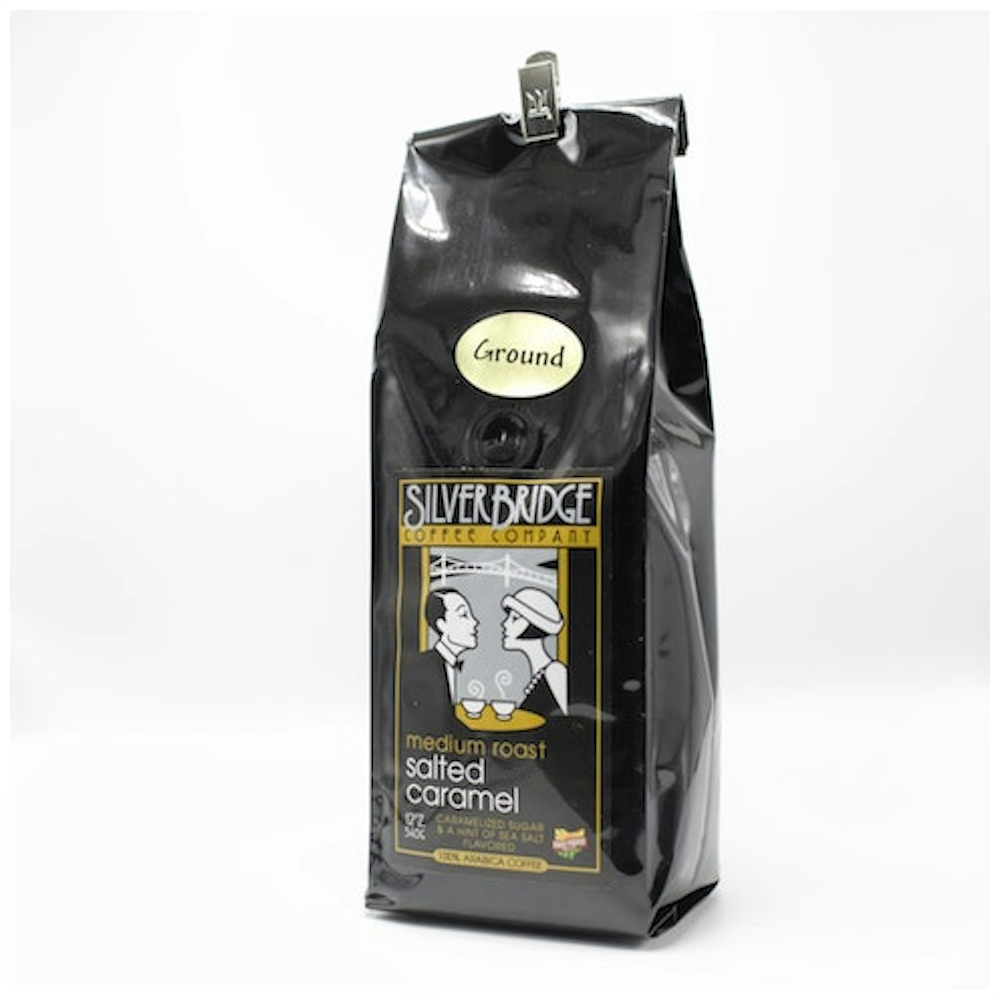Silver Bridge Coffee Salted Caramel Medium Roast Ground