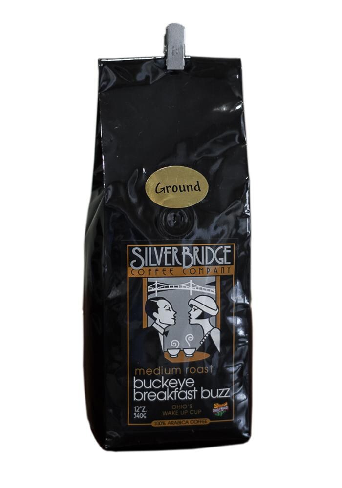 Silver Bridge Buckeye Breakfast Buzz Medium Roast Ground Coffee