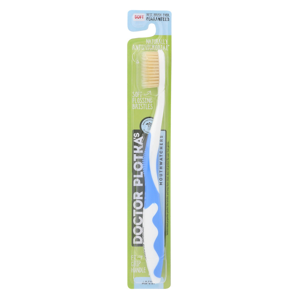 Mouth Watchers A/B Adult Blue Toothbrush - 1 Each - CT