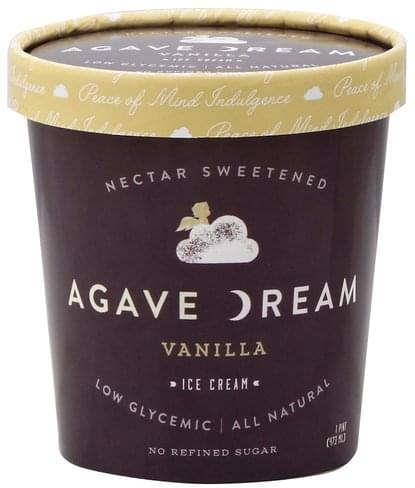Agave Dream Ice Cream, Vanilla