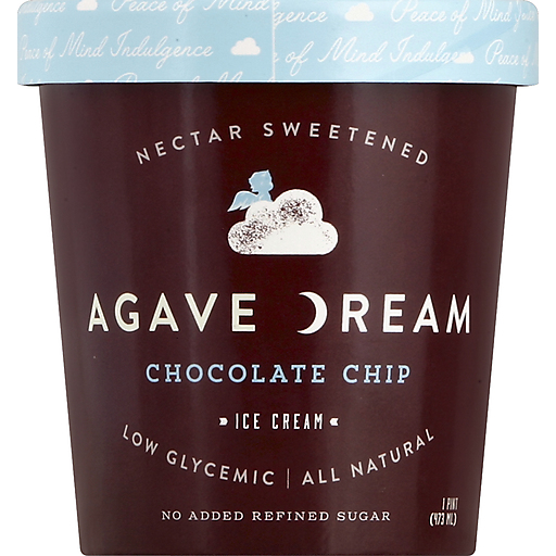 Agave Dream Ice Cream, Chocolate Chip