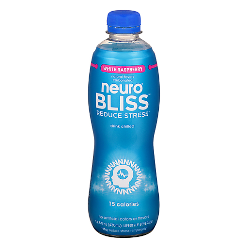 Neuro Bliss Reduce Stress White Raspberry Lifestyle Beverage 14.5 Fl Oz