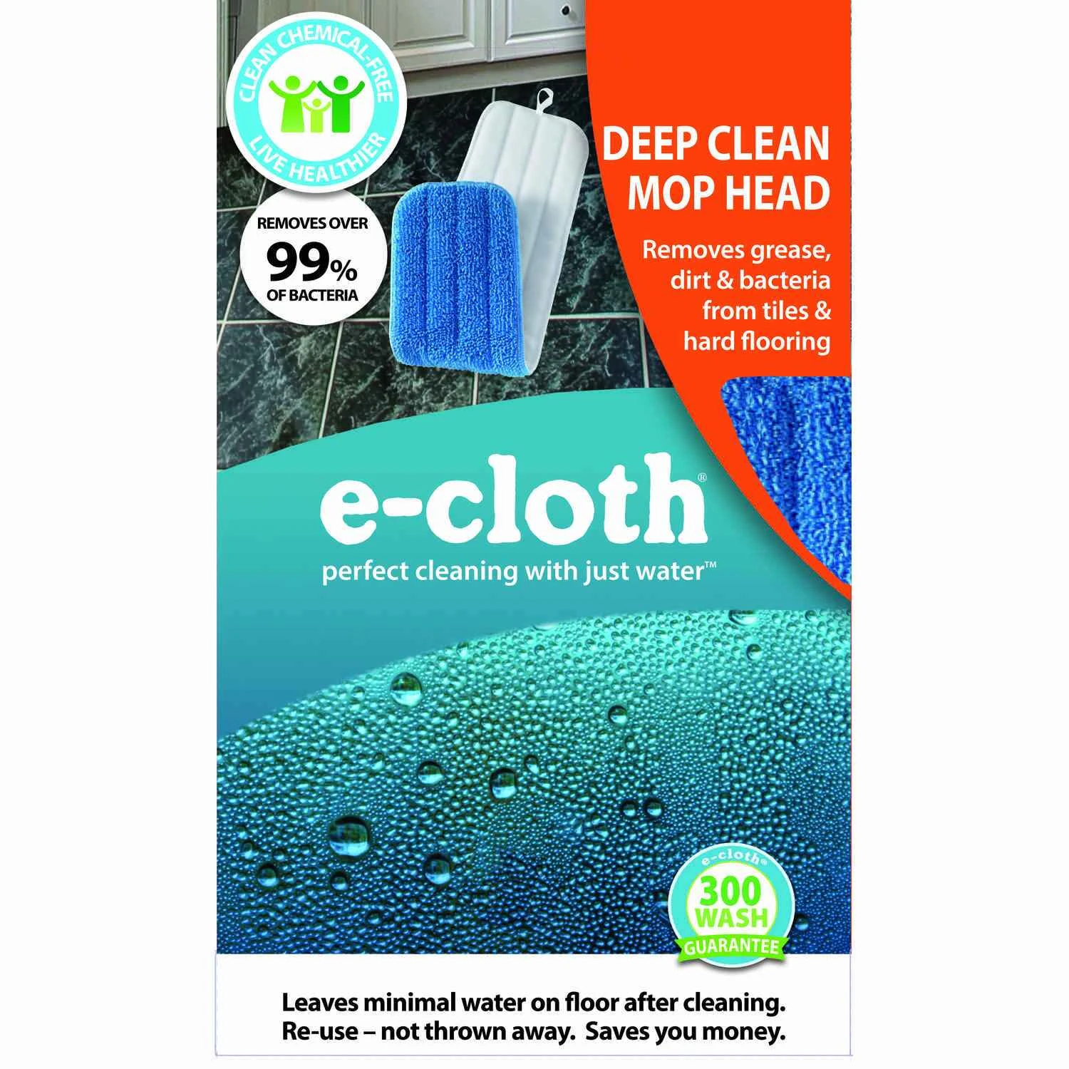 E-Cloth Deep Clean Mop Head