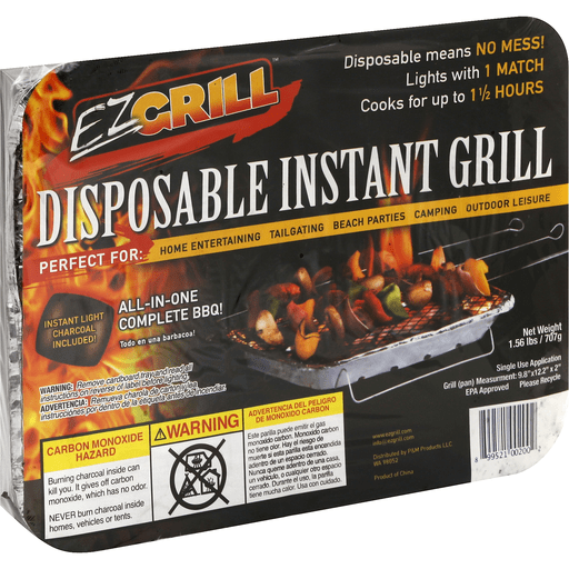 EZ Grill Instant Disposable