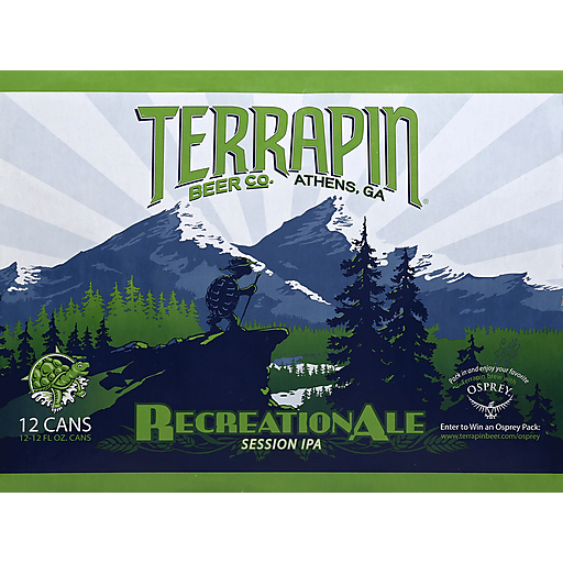 Terrapin Recreation Ale Session IPA Beer - 12pk/12 Fl Oz Cans