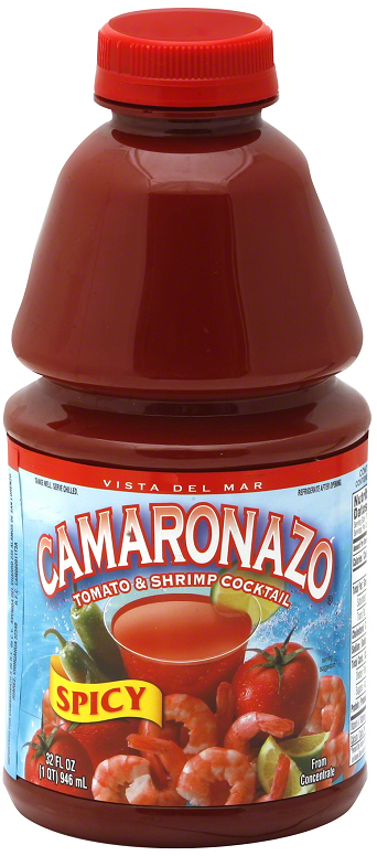 Camaronazo Picante / Spicy Tomato Shrimp Cocktail, 32 Fl Oz