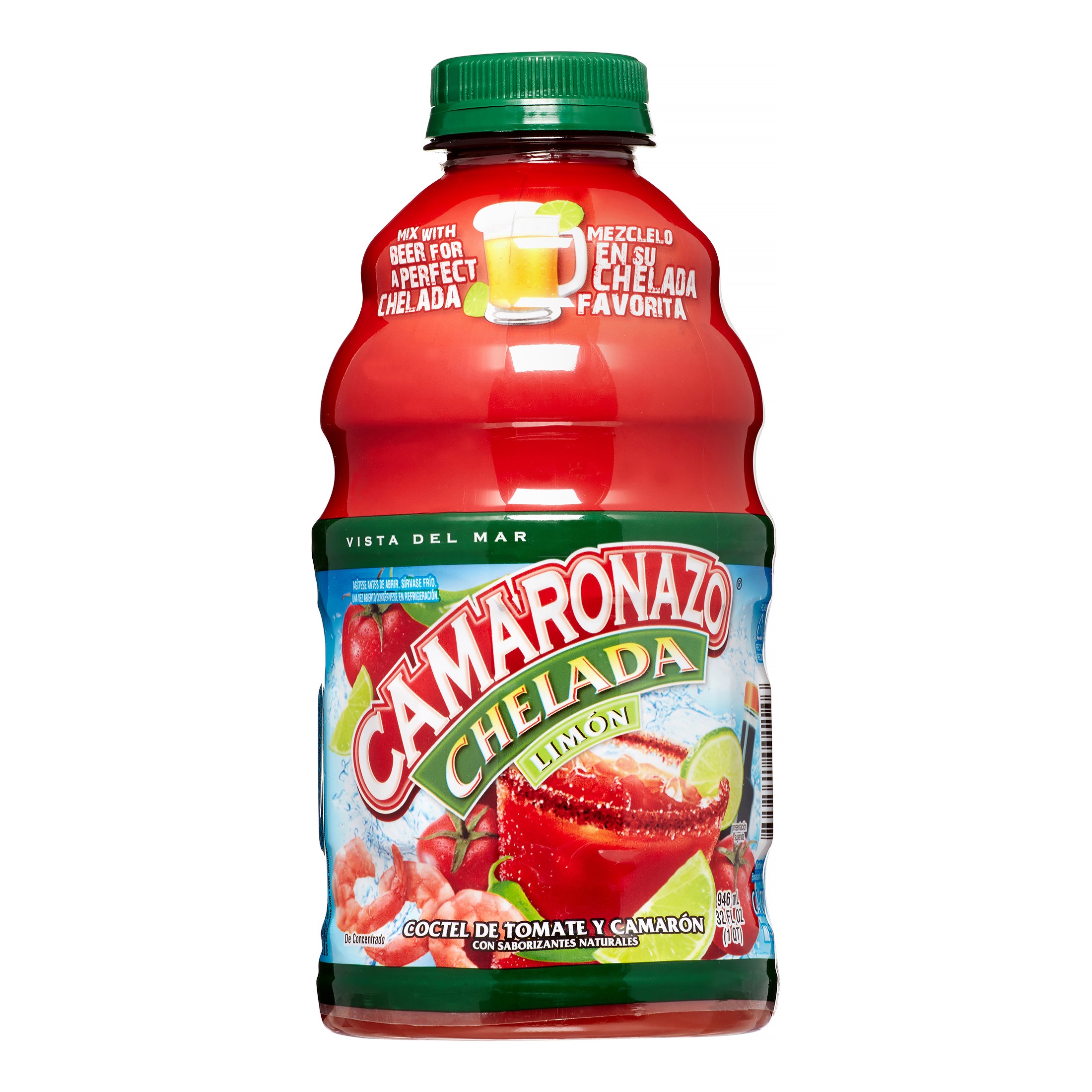Camaronazo Chelada Lime Tomato & Shrimp Juice Cocktail