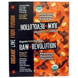Raw Revolution Organic Live Food Bar Heavenly Hazelnut Chocolate