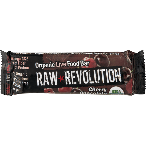 Raw Revolution Organic Live Food Bar Cherry Chocolate Chunk