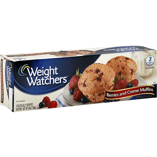 Weight Watchers Muffins, Berries And Creme
