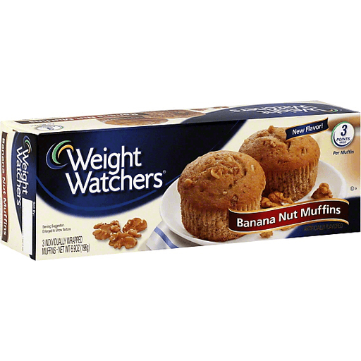 Weight Watchers Muffins, Banana Nut