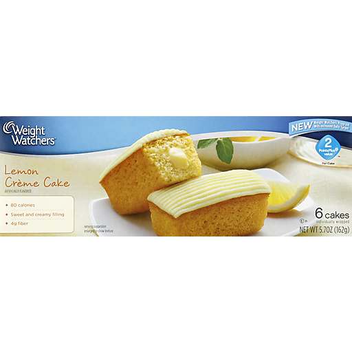 Weight Watchers Cake, Lemon Creme