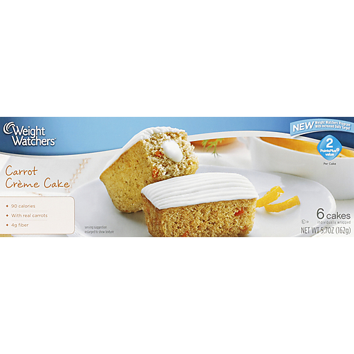 Weight Watchers Cake, Carrot Creme