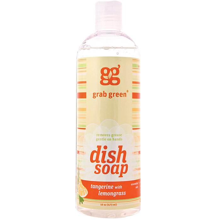 Grab Green Liquid Dish Soap Tangerine With Lemongrass, 16 Oz
