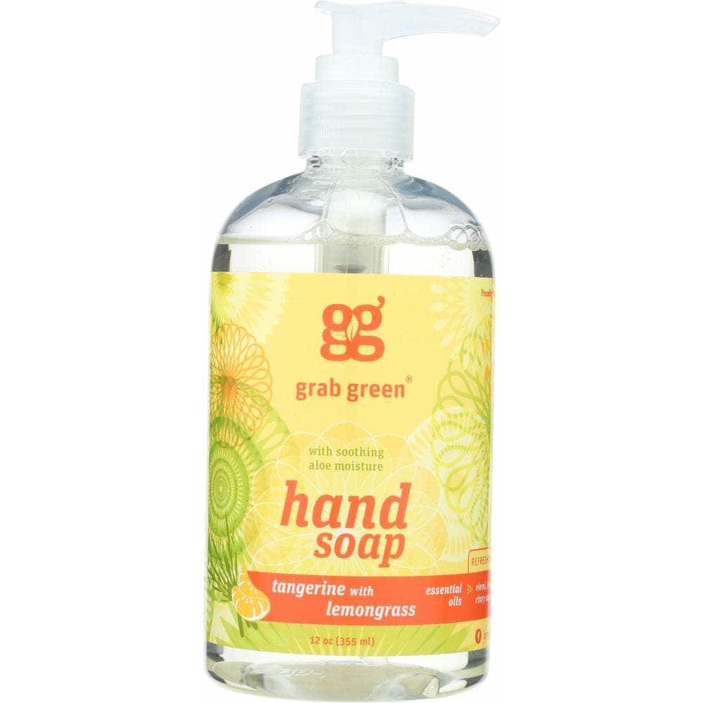 Grab Green Hand Soap, Tangerine With Lemongrass 12 Oz