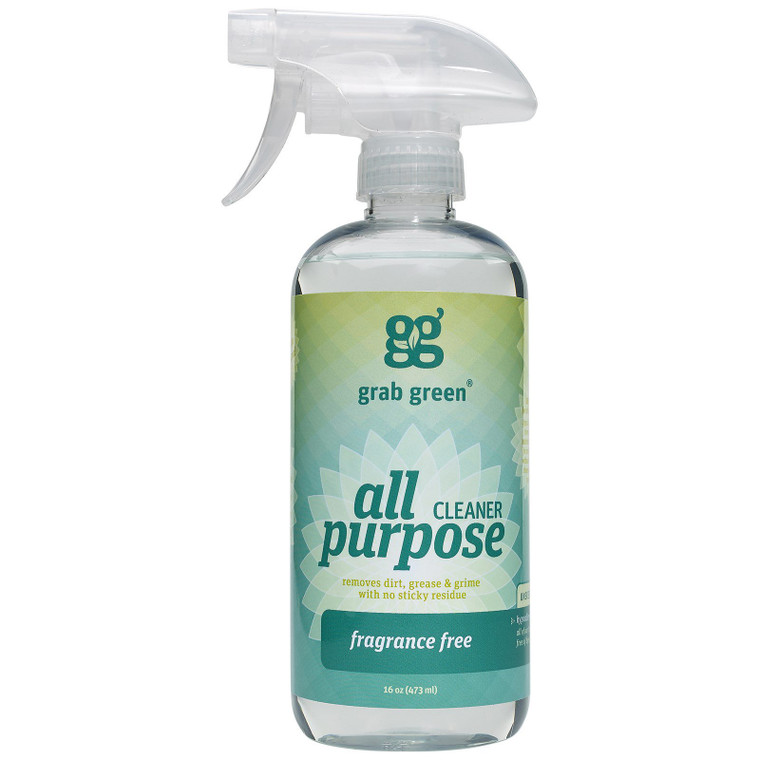 Grab Green Cleaner, All Purpose, Fragrance Free 16 Oz