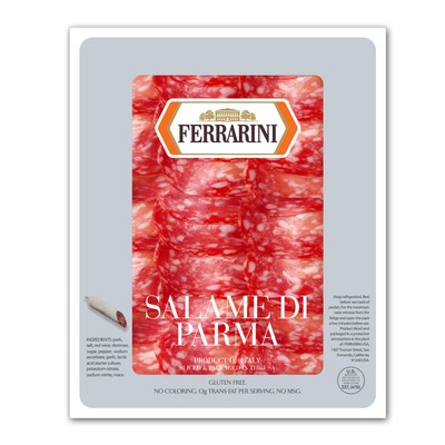 Ferrarini Salame Parma, Pre-sliced - 4 Oz