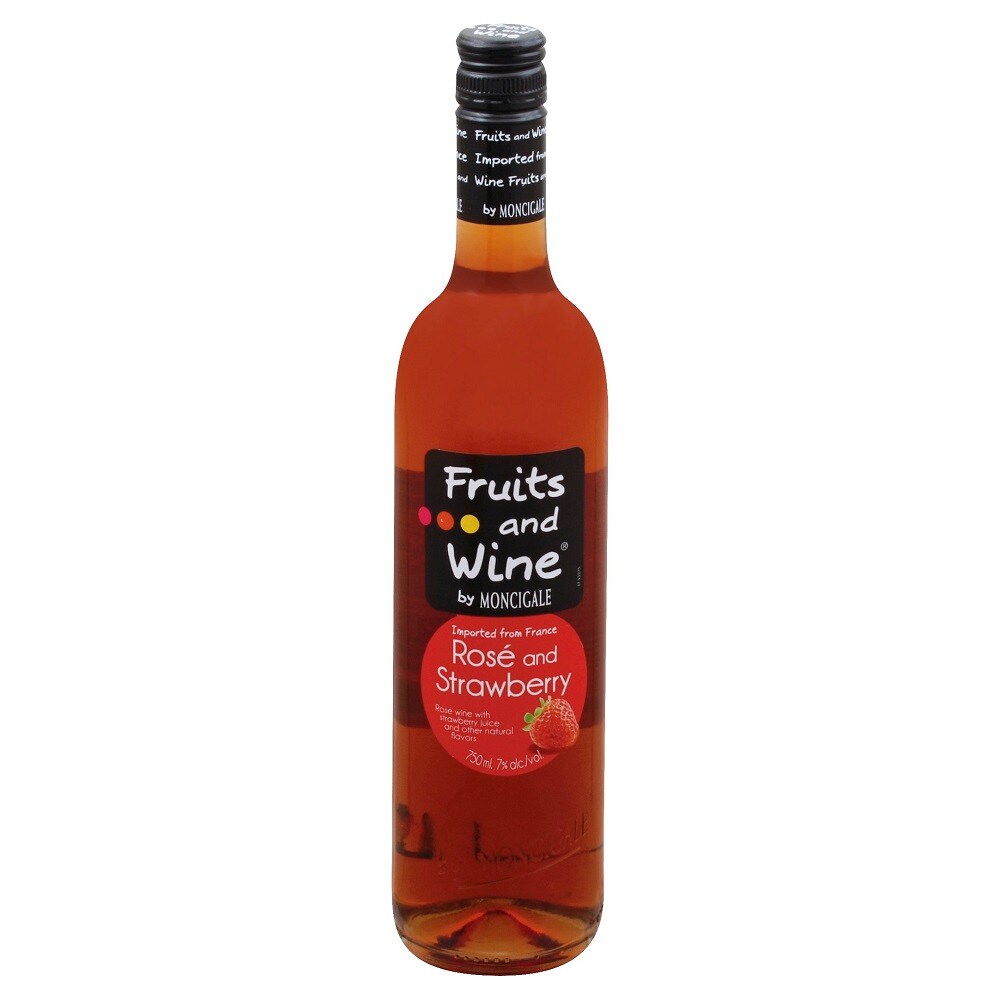 Fruits and Wine Rose, Strawberry 750 Ml