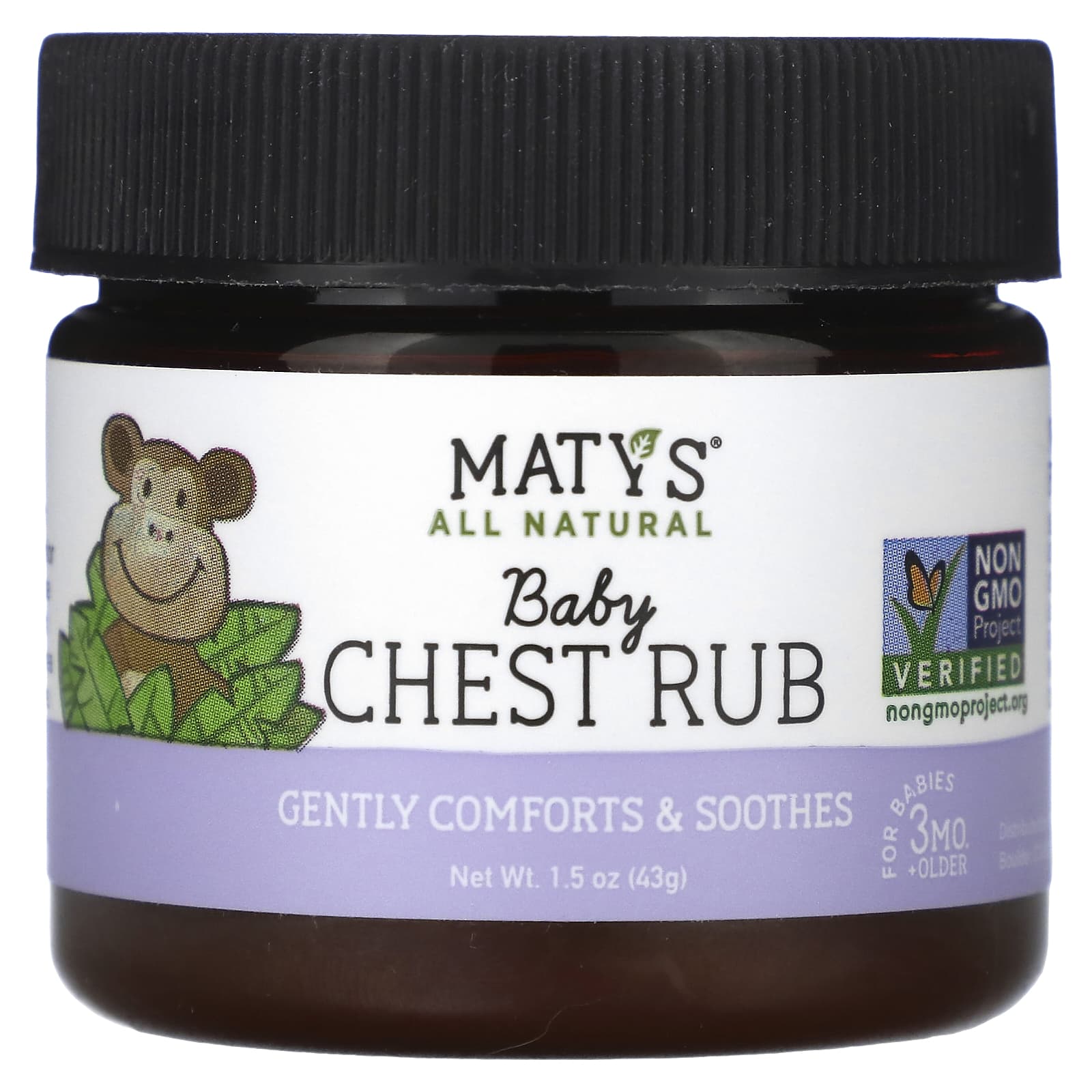 Maty's All Natural Baby Chest Rub - 1.5oz