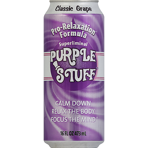 Purple Stuff Grape Classic Beverage, 16 Oz
