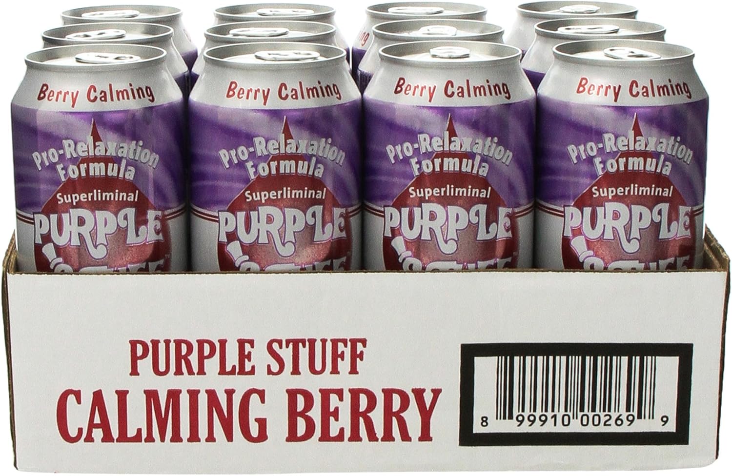 Purple Stuff Berry Calming Beverage, 16 Oz