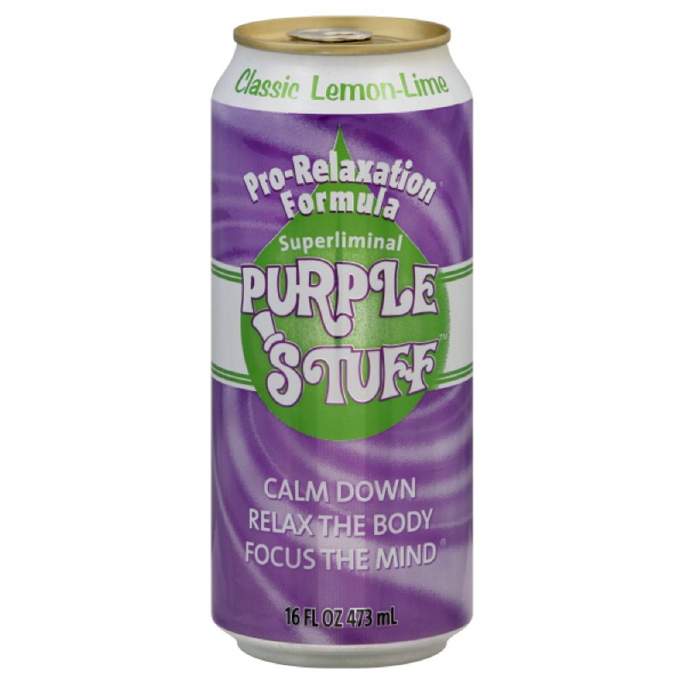 Purple Stuff Drink, Pro-Relaxation Formula, Classic Lemon-Lime