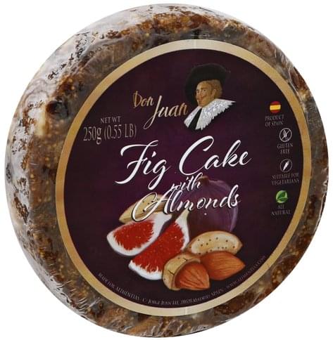 Don Juan Fig Cake, With Almonds