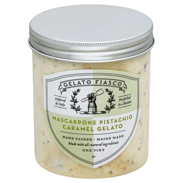 Gelato Fiasco Mascarpone Pistachio Caramel 1 Pt