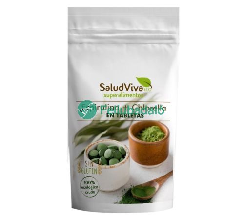 Limye Chlorella Spirulina Tabletas Eco 125g Salud Viva