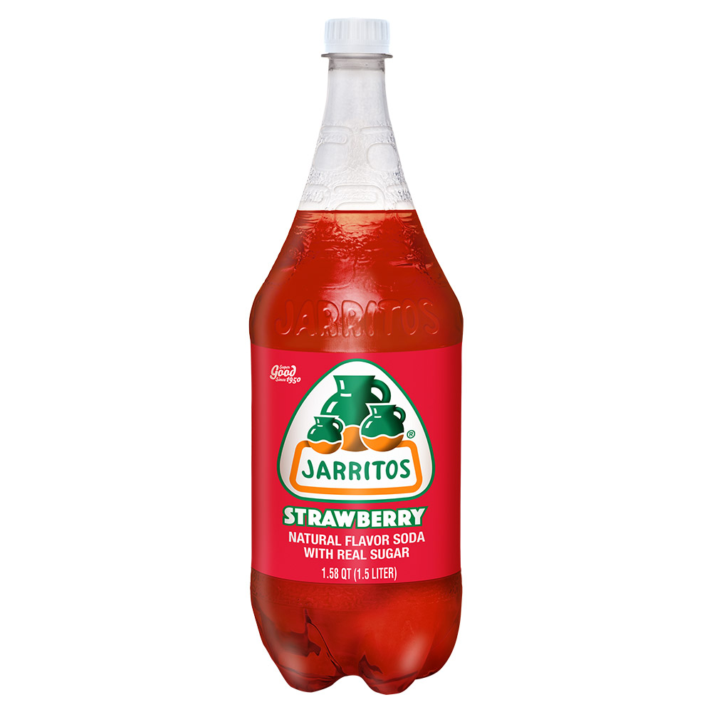 Jarritos Soda, Strawberry 1.58 Qt