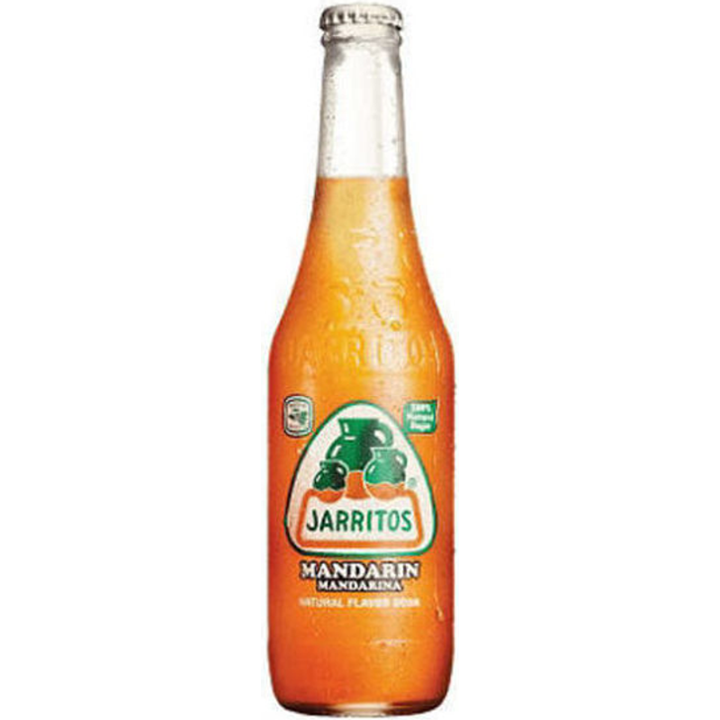 Jarritos Mandarin Soda - 12.5 Fl Oz Glass Bottles