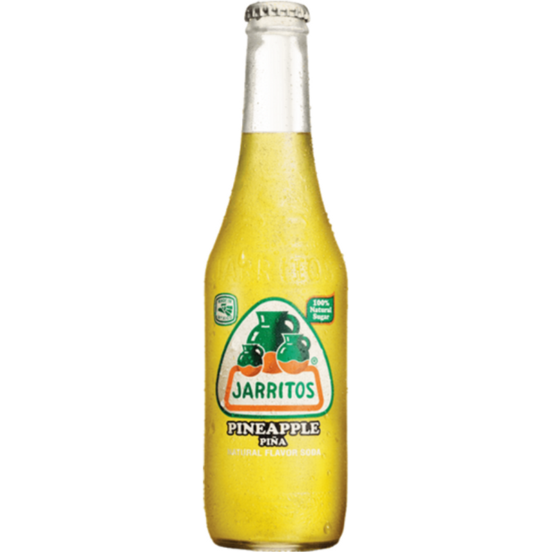 Jarritos Soda Pineapple Bottle 12.5 Fl Oz (370 Ml)