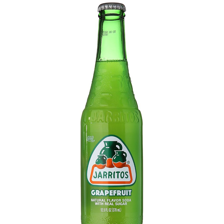 Jarritos Soda, Grapefruit 12.5 Fl Oz