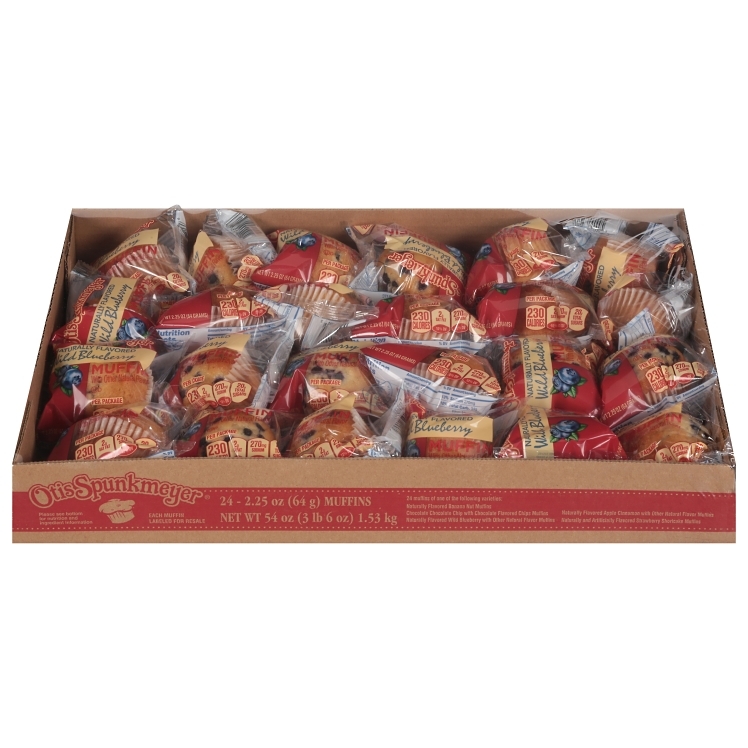 Otis Spunkmeyer Muffin, Wild Blueberry 2.25 Oz