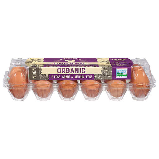 Dutch Farms Grade A Medium Brown Organic Eggs