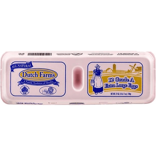 Dutch Farms Grade A Extra Large Eggs