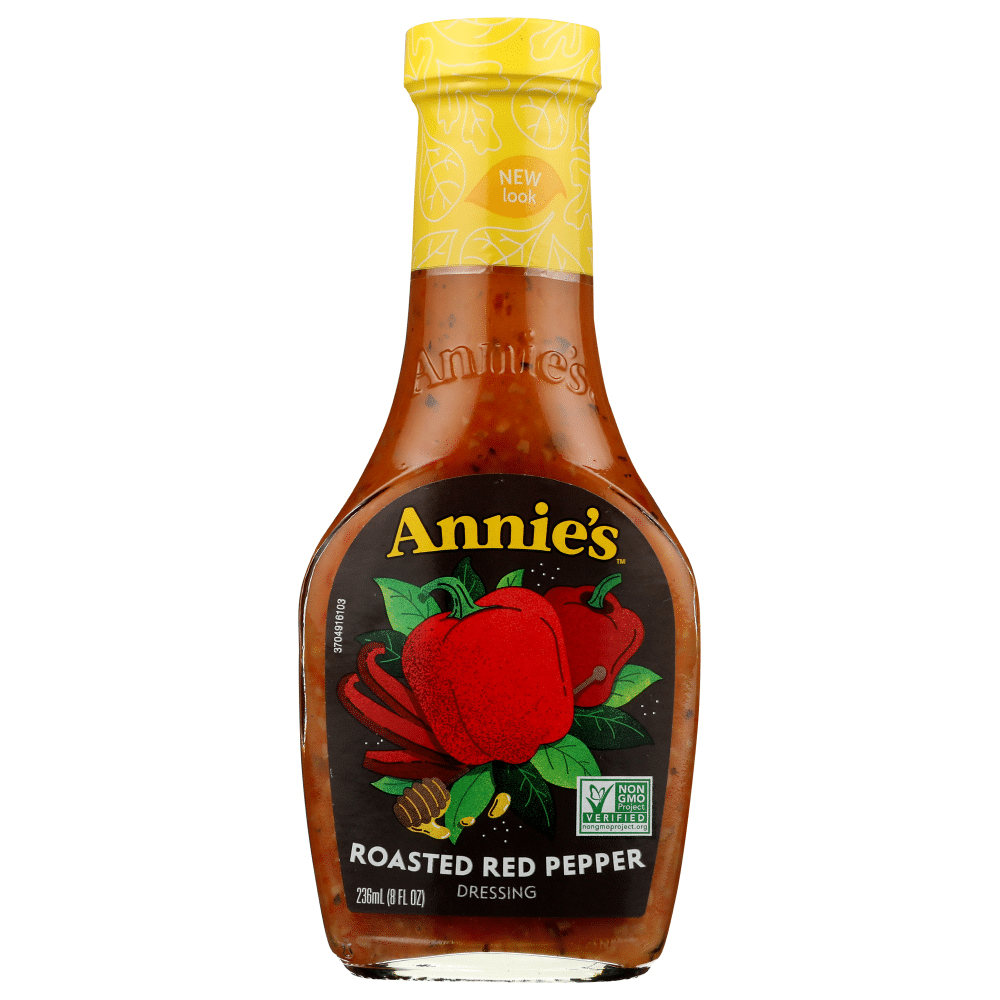 Annie's Naturals Dressing - Roasted Red Pepper Vinaigrette 8.00 Fl Oz