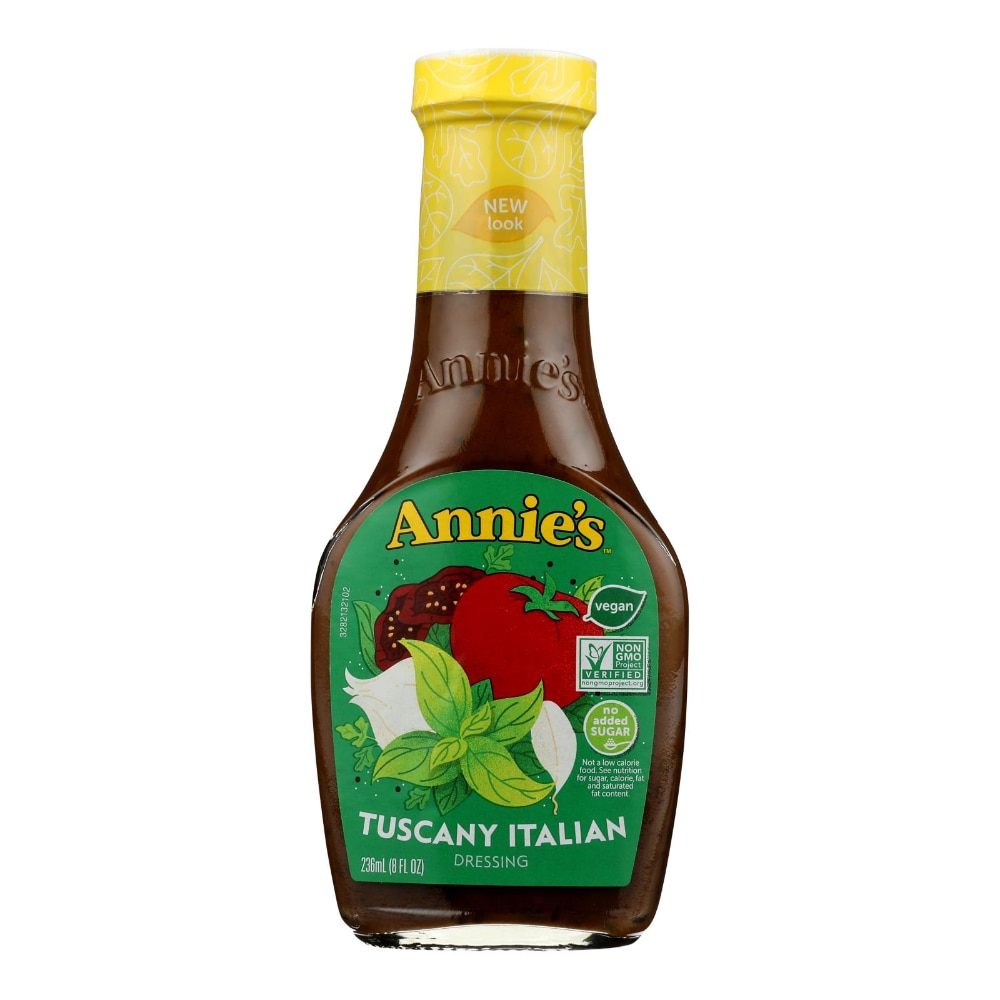 Annie's Gluten Free Natural Tuscany Italian Dressing 8 Fl Oz Bottle